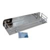 Stone Stainless Steel Multi Purpose Bathroom Shelf Rack Kitchen Shelf Wall Mount (18 x 5 Inches) view 3