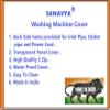 Sanavya Front Load Washing machine Cover (LG/ SAMSUNGg/ WHIRLPOOL 6 KG ,6.2 KG 6.5 KG) view 3