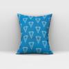pepme Printed Cushion Cover Set of 5, 16 x 16 inches with Inside Foam Back Roto Hidden Zipper (Multicolor, Abstract, Waves, Leaves) view 3