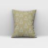 pepme Printed Cushion Cover Set of 5, 16 x 16 inches with Inside Foam Back Roto Hidden Zipper (Multicolor, Abstract, Waves, Leaves) view 4