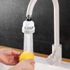MIRARIYA Plastic 360 Degree Rotating Water-Saving Sprinkler, 3-Gear Adjustable Head Nozzle Splash-Proof Filter Extender Sprayer for Kitchen Bathroom, Water Faucet tap (Grey) view 3