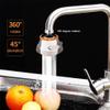 MIRARIYA Plastic 360 Degree Rotating Water-Saving Sprinkler, 3-Gear Adjustable Head Nozzle Splash-Proof Filter Extender Sprayer for Kitchen Bathroom, Water Faucet tap (Grey) view 4