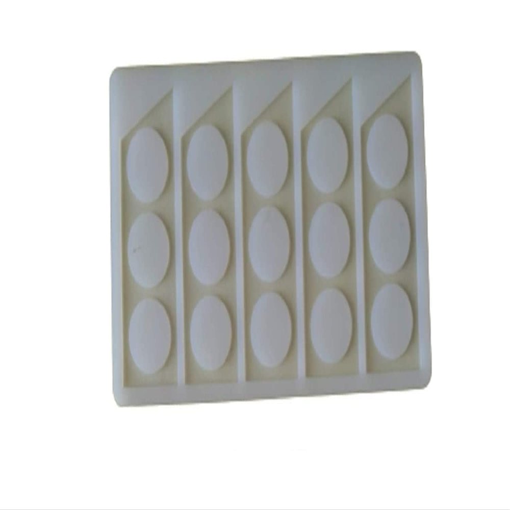 APSAMBR- Garnishing Chocolate Mould for Cake 5 Cavity Circle Design Shape Pattern Garnishing Sheet for Cake Decoration3D Cake Decorating Pastry Mold Baking Tool Cake Mold