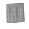APSAMBR- Garnishing Chocolate Mould for Cake 5 Cavity Circle Design Shape Pattern Garnishing Sheet for Cake Decoration3D Cake Decorating Pastry Mold Baking Tool Cake Mold view 2
