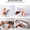 ZURATO Plastic Self Adhesive Wall Mounted Storage Organizer Caddy Shelves with 4 Hooks (Multicolour, Size No-193) view 4