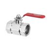 CHILLY-S 3/4 Heavy-Duty Brass Ball Valve | Extra Strong Forged Body with Brass Ball, Chrome-Plated Finish & Steel Handle | 20mm x 20mm Leak-Proof Valve view 1