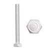 DIN933 304 Stainless Steel Outer Hexagon Screw M-4 * 35 view 1