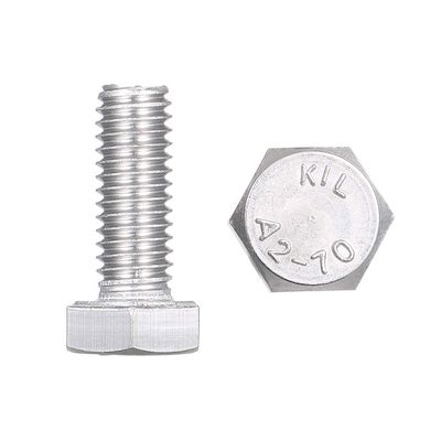 DIN933 304 Stainless Steel Outer Hexagon Screw
