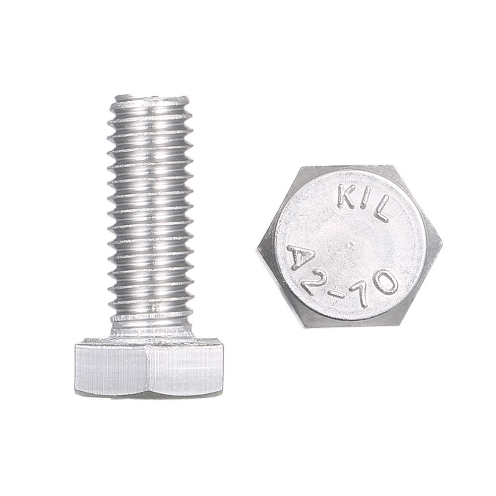DIN933 304 Stainless Steel Outer Hexagon Screw