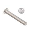 A2 IS07380 304 Stainless Steel Hex Screw Socket Button Bolts Screws M5*40 view 1