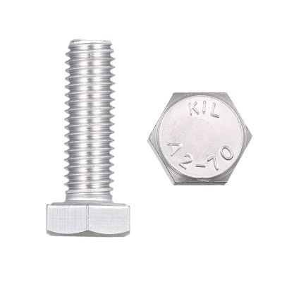 DIN933 304 Stainless Steel Outer Hexagon Screw