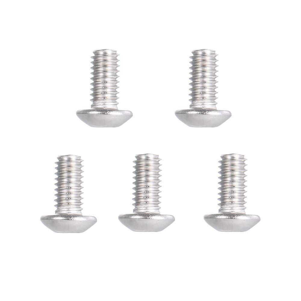 A2 IS07380 304 Stainless Steel Hex Screw Socket Button Bolts Screws M4*8