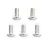 A2 IS07380 304 Stainless Steel Hex Screw Socket Button Bolts Screws M4*8 view 1