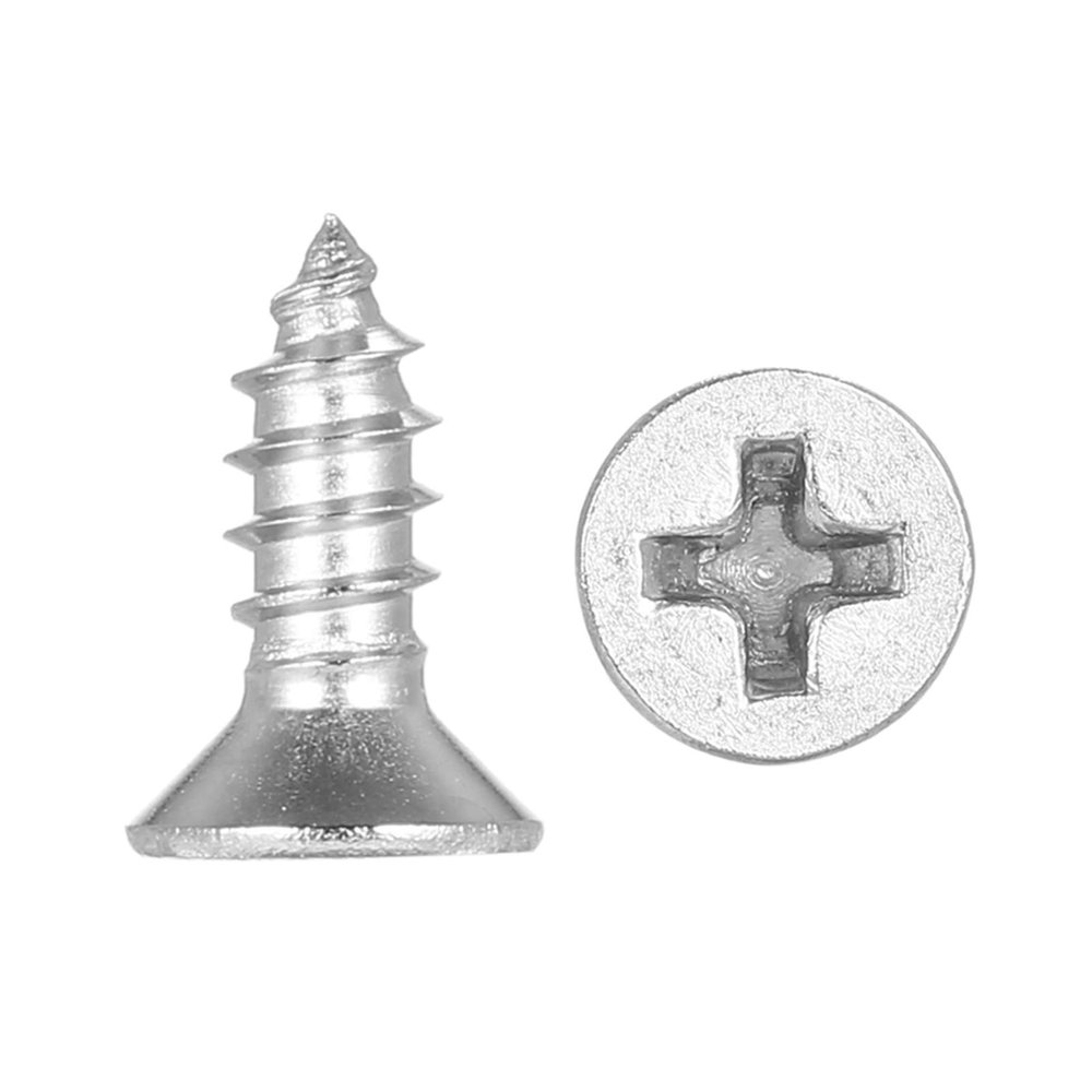 A2 DIN7982#8 304 4.2mm Stainless Steel Screw Countersunk Self Tapping Wood Screws 4.2mm*12mm