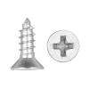 A2 DIN7982#8 304 4.2mm Stainless Steel Screw Countersunk Self Tapping Wood Screws 4.2mm*12mm view 1