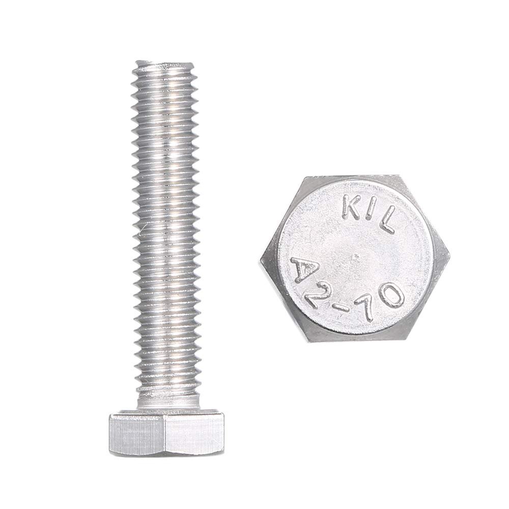 DIN933 304 Stainless Steel Outer Hexagon Screw