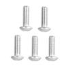 A2 IS07380 304 Stainless Steel Hex Screw Socket Button Bolts Screws M4*12 view 1