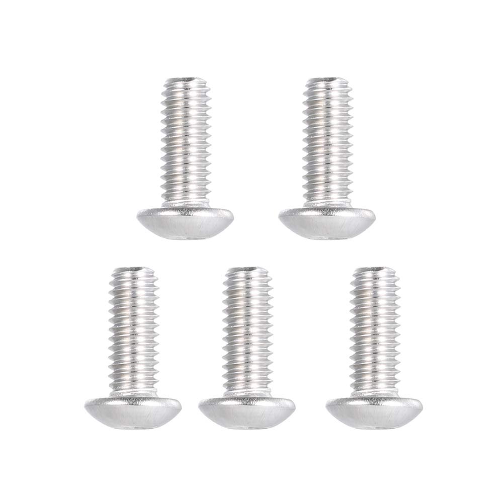 A2 IS07380 304 Stainless Steel Hex Screw Socket Button Bolts Screws M4*10