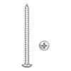 A2 DIN7981#10 4.8mm 304 Stainless Steel Screw Countersunk Self Tapping Wood Screws 4.8mm*50mm view 1