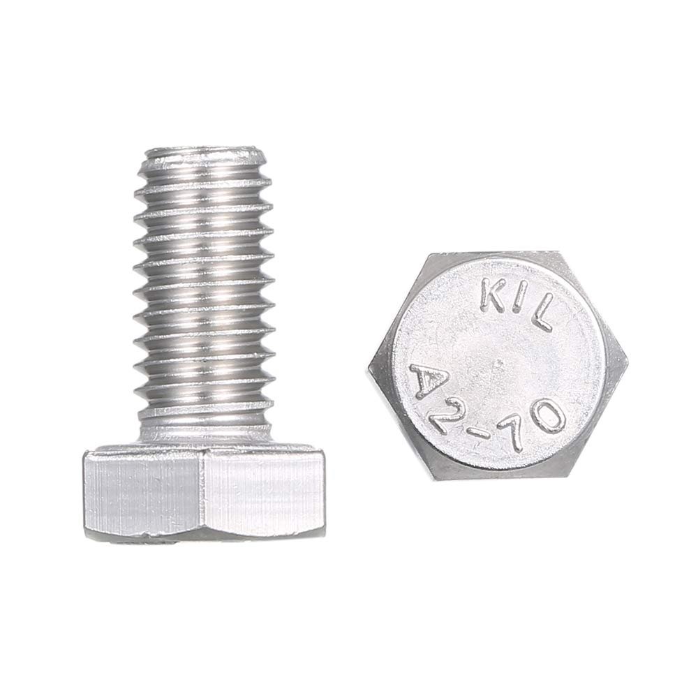 DIN933 304 Stainless Steel Outer Hexagon Screw