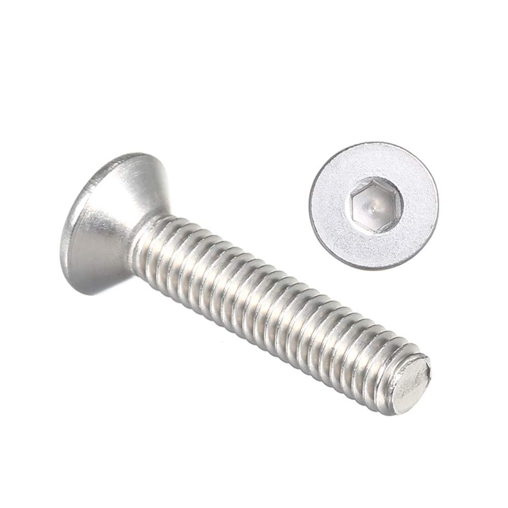 DIN7991 304 Stainless Steel Allen Bolt Socket Cap Screws Hex Screw M-4 * 20