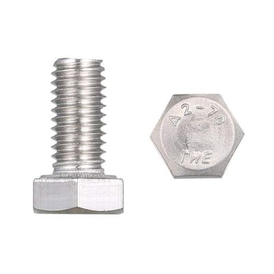 DIN933 304 Stainless Steel Outer Hexagon Screw