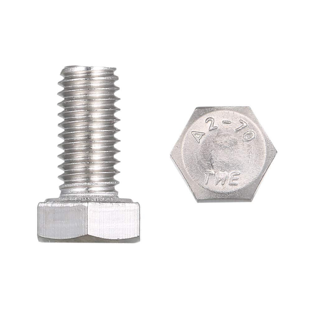 DIN933 304 Stainless Steel Outer Hexagon Screw