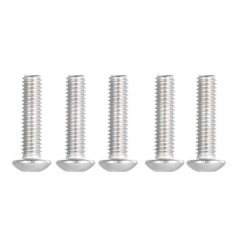A2 IS07380 304 Stainless Steel Hex Screw Socket Button Bolts Screws M4*16