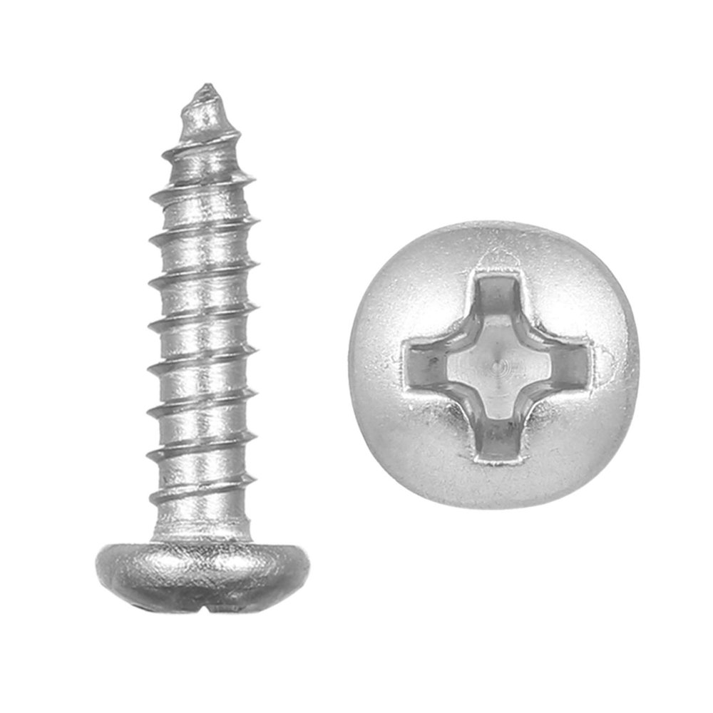A2 DIN7981#6 3.5mm 304 Stainless Steel Screw Countersunk Self Tapping Wood Screws 3.5mm*14mm