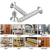 A2 DIN7982#10 4.8mm 304 Stainless Steel Screw Countersunk Self Tapping Wood Screws 4.8mm*12mm view 2