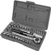 MAHA Classic 40 in 1 Screw Driver Set Automobile Motorcycle Tool Box Set Socket Wrench Sleeve Suit Hardware Auto Car Repair Tools Socket Home Tool kit Set| Wrench Tool kit| view 1