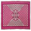 Nendle Jacquard Weaved Velvet Sofa Center Table Cover for 4 Seater (Pink, Standard) view 2