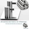 JIALTO 4-Piece Adhesive Hook Set  Waterproof, Heavy Duty Wall Hooks for Bathroom, Kitchen, and Door  No Drill Installation view 3
