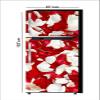 RubyDecor Vinyl Fridge Sticker Fridge Door Stickers Double Door Fridge Stickers Refrigerators Sticker Fridge Wrap Fridge WallpaperWaterproof 161x52 cm PVC Vinyl Kitchen Decor069 view 1