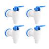 AMPEREUS Water Dispenser Tap/RO Tap Replacement Filter Nal  Durable Leak-Proof Faucet for Mud Pot RO Water Dispenser Can, Kent, Dolphin, Aqua (Pack of 4) view 1