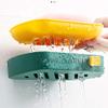 GLIVE (LABEL) Bathroom Wall Hanging Soap Holder Storage Box Adhesive Sticker Soap Box Cosmetic Holder Rack Bathroom Shower Soap Dish Hanging Tray (4) view 2