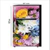 RubyDecor Vinyl Fridge Sticker | Fridge Door Stickers | Double Door Fridge Stickers | Refrigerators Sticker | Fridge Wrap | Fridge Wallpaper Double Door Waterproof 161x52 cm PVC Vinyl Kitchen Decor view 1