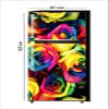 RubyDecor Vinyl Fridge Sticker | Fridge Door Stickers | Double Door Fridge Stickers | Refrigerators Sticker | Fridge Wrap | Fridge Wallpaper Double Door Waterproof 161x52 cm PVC Vinyl Kitchen Decor view 1
