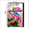 RubyDecor Vinyl Fridge Sticker | Fridge Door Stickers | Double Door Fridge Stickers | Refrigerators Sticker | Fridge Wrap | Fridge Wallpaper Double Door Waterproof 161x52 cm PVC Vinyl Kitchen Decor view 1