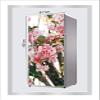 RubyDecor Vinyl Fridge Sticker | Fridge Door Stickers | Double Door Fridge Stickers | Refrigerators Sticker | Fridge Wrap | Fridge Wallpaper Double Door Waterproof 161x52 cm PVC Vinyl Kitchen Decor view 4
