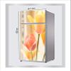 RubyDecor Vinyl Fridge Sticker | Fridge Door Stickers | Double Door Fridge Stickers | Refrigerators Sticker | Fridge Wrap | Fridge Wallpaper Double Door Waterproof 161x52 cm PVC Vinyl Kitchen Decor view 2