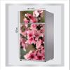 RubyDecor Vinyl Fridge Sticker | Fridge Door Stickers | Double Door Fridge Stickers | Refrigerators Sticker | Fridge Wrap | Fridge Wallpaper Double Door Waterproof 161x52 cm PVC Vinyl Kitchen Decor view 3