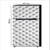 RubyDecor Vinyl Fridge Sticker | Fridge Door Stickers | Double Door Fridge Stickers | Refrigerators Sticker | Fridge Wrap | Fridge Wallpaper Double Door Waterproof 161x52 cm PVC Vinyl Kitchen Decor view 1