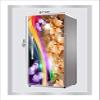 RubyDecor Vinyl Fridge Sticker | Fridge Door Stickers | Double Door Fridge Stickers | Refrigerators Sticker | Fridge Wrap | Fridge Wallpaper Double Door Waterproof 161x52 cm PVC Vinyl Kitchen Decor view 4