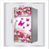RubyDecor Vinyl Fridge Sticker | Fridge Door Stickers | Double Door Fridge Stickers | Refrigerators Sticker | Fridge Wrap | Fridge Wallpaper Double Door Waterproof 161x52 cm PVC Vinyl Kitchen Decor view 2