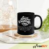FirseBUY Womens Day Mug, You are Braver Than You Believe, Stronger Than You Seem and Smarter Than You Think Quotes Printed 11 Oz Ceramic Black Cup Women's Day Gift view 2