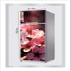 RubyDecor Vinyl Fridge Sticker | Fridge Door Stickers | Double Door Fridge Stickers | Refrigerators Sticker | Fridge Wrap | Fridge Wallpaper Double Door Waterproof 161x52 cm PVC Vinyl Kitchen Decor view 2