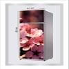 RubyDecor Vinyl Fridge Sticker | Fridge Door Stickers | Double Door Fridge Stickers | Refrigerators Sticker | Fridge Wrap | Fridge Wallpaper Double Door Waterproof 161x52 cm PVC Vinyl Kitchen Decor view 3