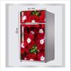 RubyDecor Vinyl Fridge Sticker | Fridge Door Stickers | Double Door Fridge Stickers | Refrigerators Sticker | Fridge Wrap | Fridge Wallpaper Double Door Waterproof 161x52 cm PVC Vinyl Kitchen Decor view 2