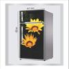 RubyDecor Vinyl Fridge Sticker | Fridge Door Stickers | Double Door Fridge Stickers | Refrigerators Sticker | Fridge Wrap | Fridge Wallpaper Double Door Waterproof 161x52 cm PVC Vinyl Kitchen Decor view 2